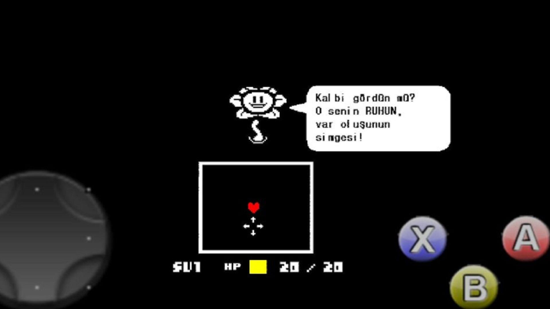 Undertale in English how to download on Android without inventory bug + mod  game pad via mediafire 